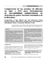 comparacion-de-las-pruebas-de-dilucion-en-agar-y-pcr-para-determinacion-de-susceptibilidad-antimicrobiana-de-helicobacter-pylori-revision-sistematica-de-la-literatura